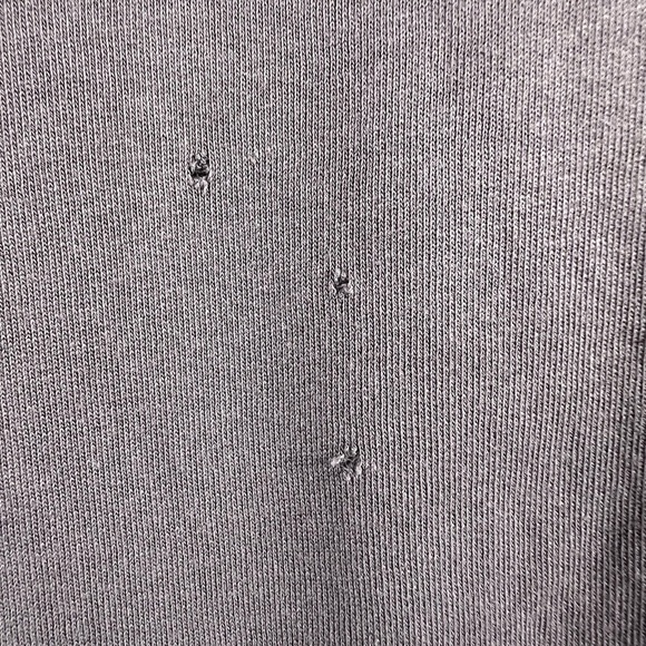 Reclaimed Vintage inspired unisex oversized hoodie front embroidery in charcoal - Picture 7 of 7